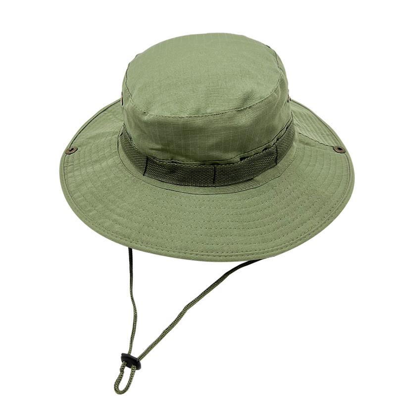 Sun Tactical Hat Olive Green Flat Top Uv Protect Breathable Fishing Outdoor