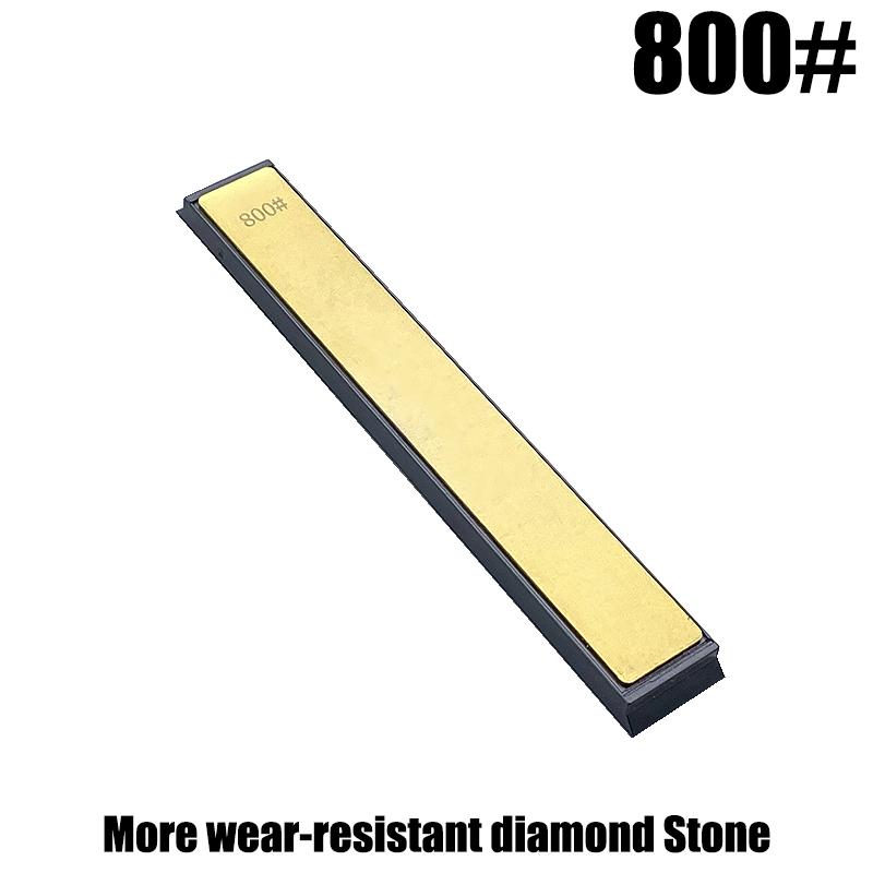 Hochwertiger Diamant-Wetzstein Messerschärfer Festwinkel-Messerschärfer Schleifstein Diamant-Wetzstein Ölstein Honen