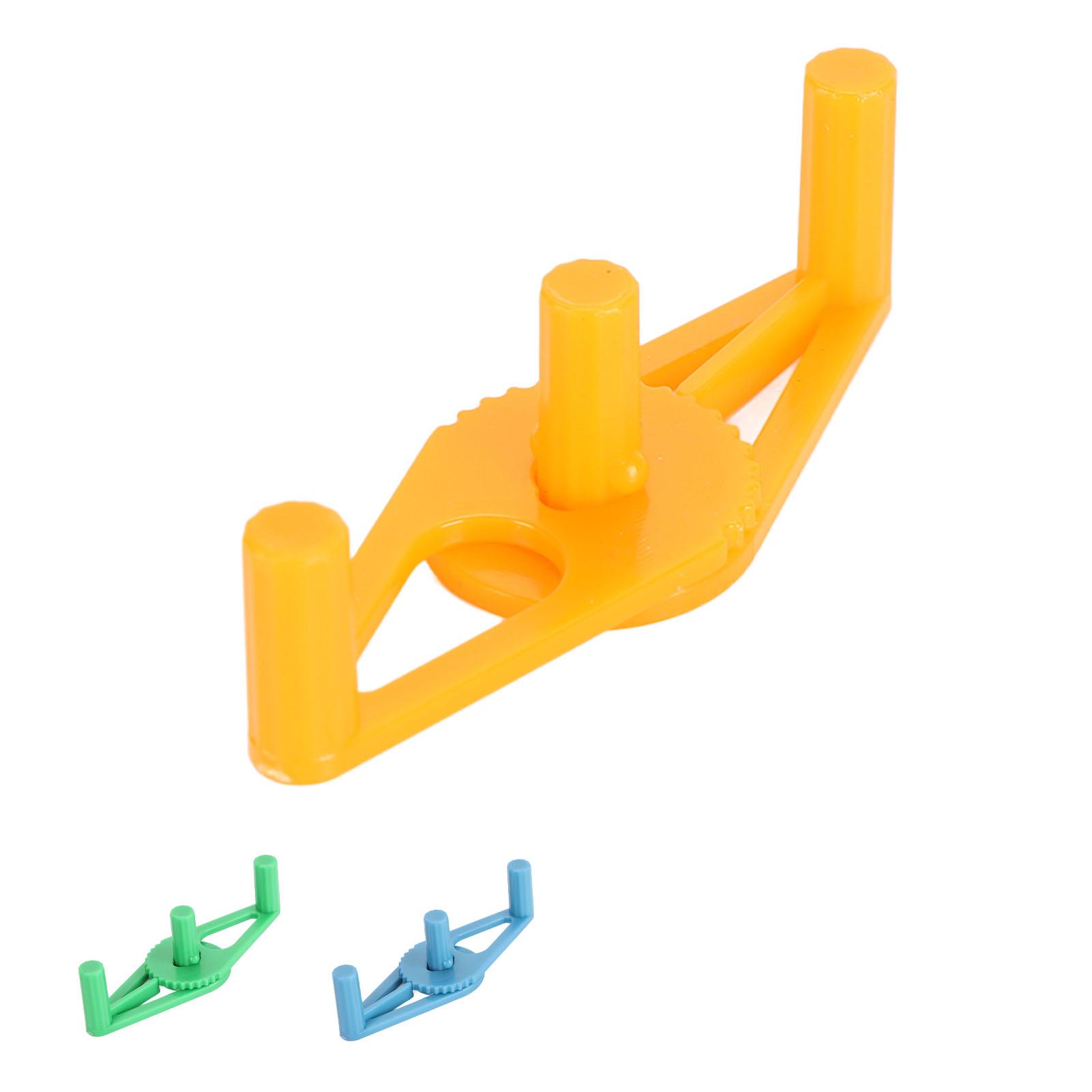 

50pcs Low Stress Training Clips 360 Degree Adjustable Reusable Plastic Plant Stem Bender Clips for G Blue