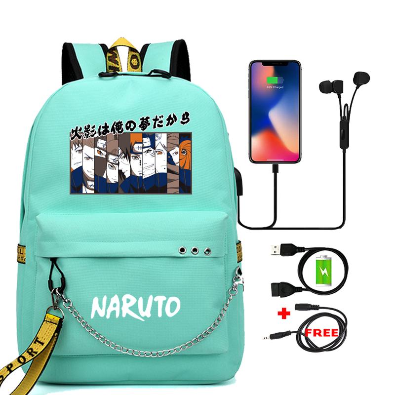 Anime Bookbag Teenage Backpack Unisex School Bag for Boy Girl Cartoon Printing Laptop Bagpack Back To School