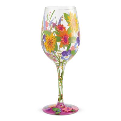 Lolita Wine Glass WINE IN THE GARDEN 6006284 15oz