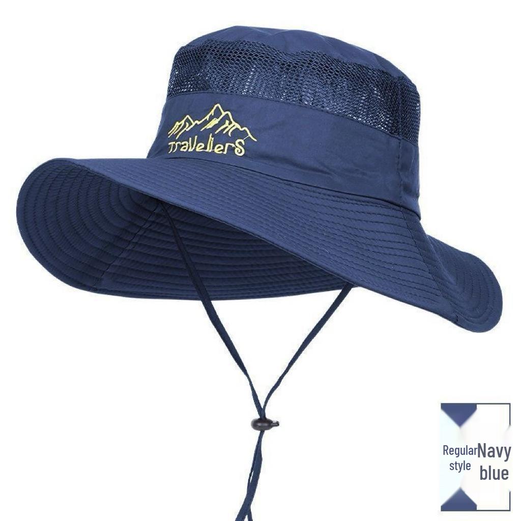 Unisex Outdoor UV-Schutz Sommerhut mit breiter Krempe zum Wandern & Angeln