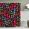 Ocean Tentacles Shower Curtain Sea Creature Backdrop Waterproof Bathroom Decor Artistic Deep Sea Vibes Unique Home Textile