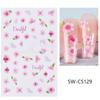 3D Nail Sticker Daisy Cherry Blossom Petal Leaf Butterfly Spring Summer Slider Y2K Manicure Decoration Tips Nail Polish