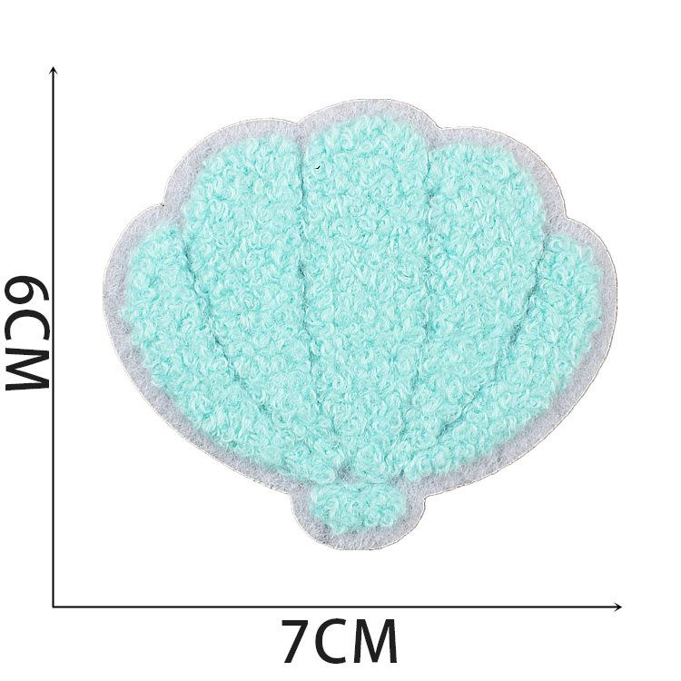 Color Towel Embroidery Patch Sticker Bag Decoration Small Safflower Computer Embroidery Cloth Sticker Ironing Cartoon Shell Subsidy