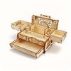 1Pc 3D Wooden Puzzle Treasure Box DIY Craft Mechanical Gift for Puzzle Lovers