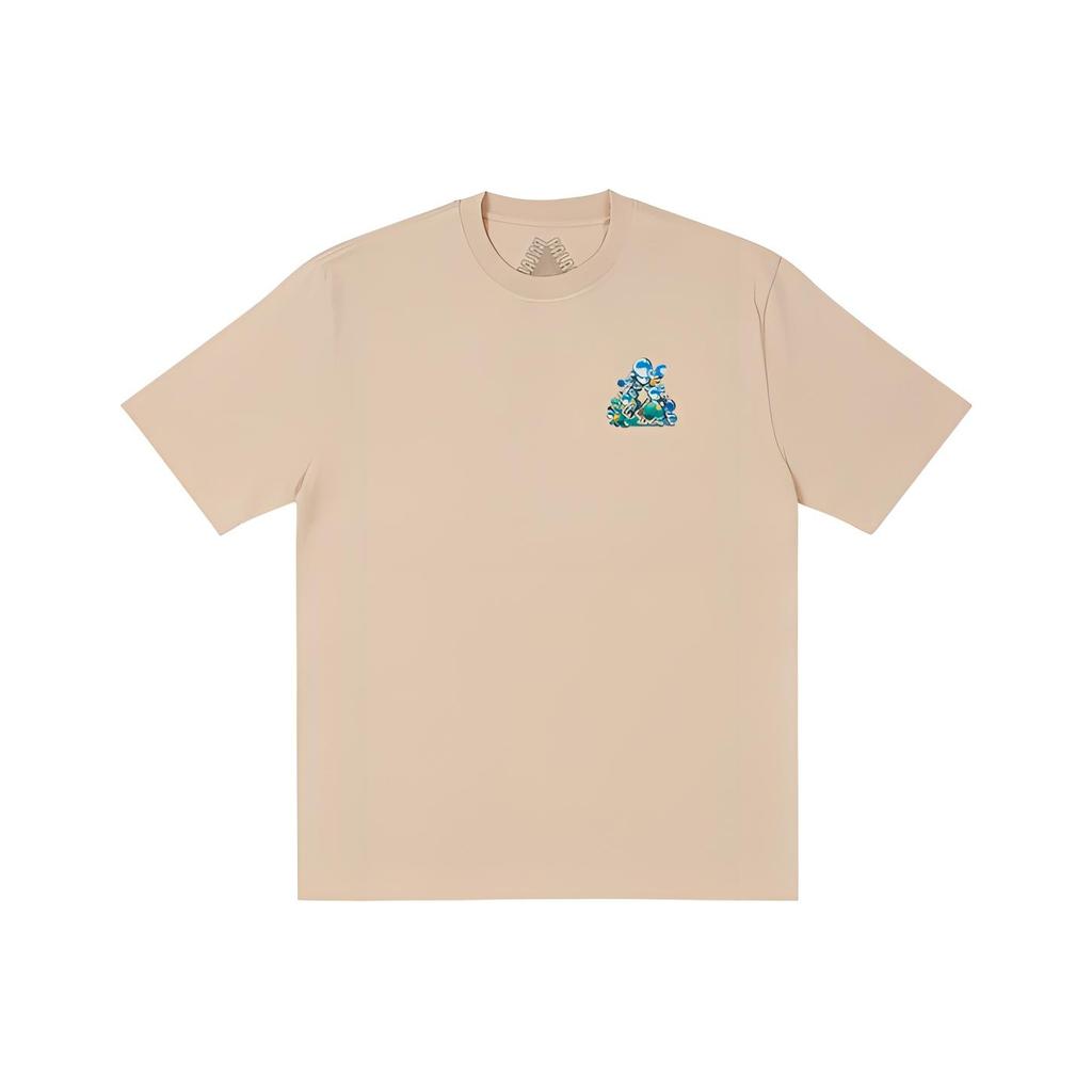 Palace FW21 Blubberndes T-Shirt Unisex Oberteile Braun P21TS201