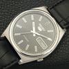 JAPAN VINTAGE SEIKO 5 AUTOMATIC 7009A MENS ORIGINAL DIAL WATCH A702378-5 R124-a702378