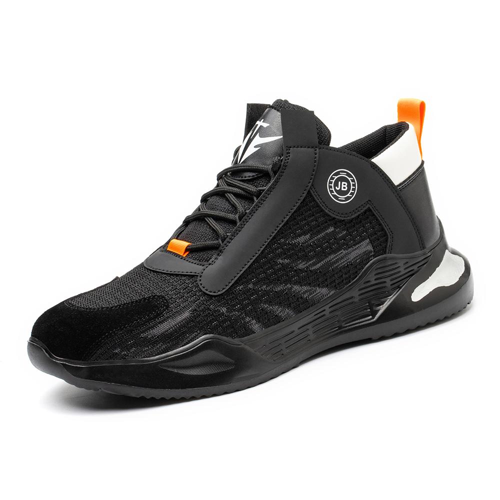 

High-quality Patchwork Color Safety Shoes for Outdoor Work Anti-smash Steel Toe Anti-smashing Safety Shoes Work 41 чёрный