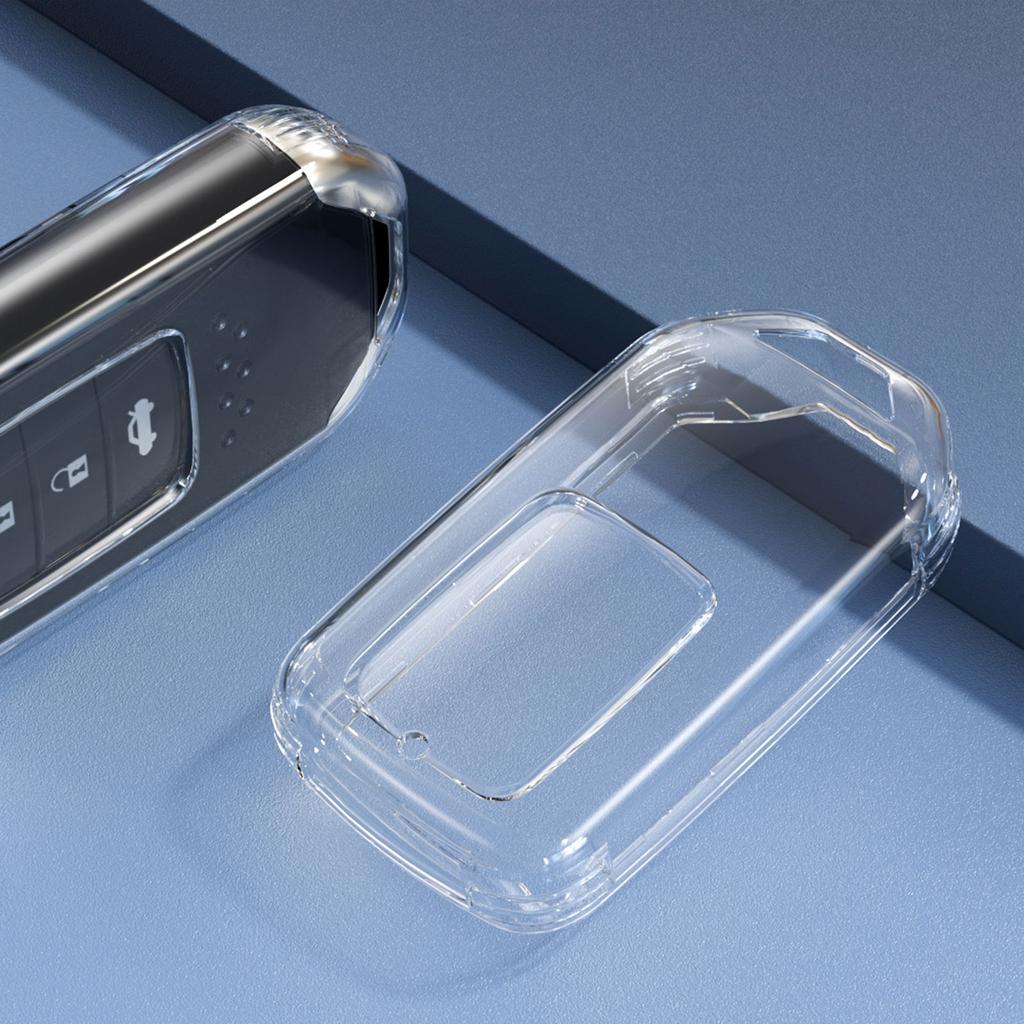 Car key cover is suitable for Honda Civic Accord Crown Road URV Lingpai CRV Yingshipai transparent car key cover