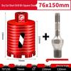 Compact Electric Hammer Water Drill Bit Set for Sharp Hole Opening in Range Hood, Wire Box, and Wall.