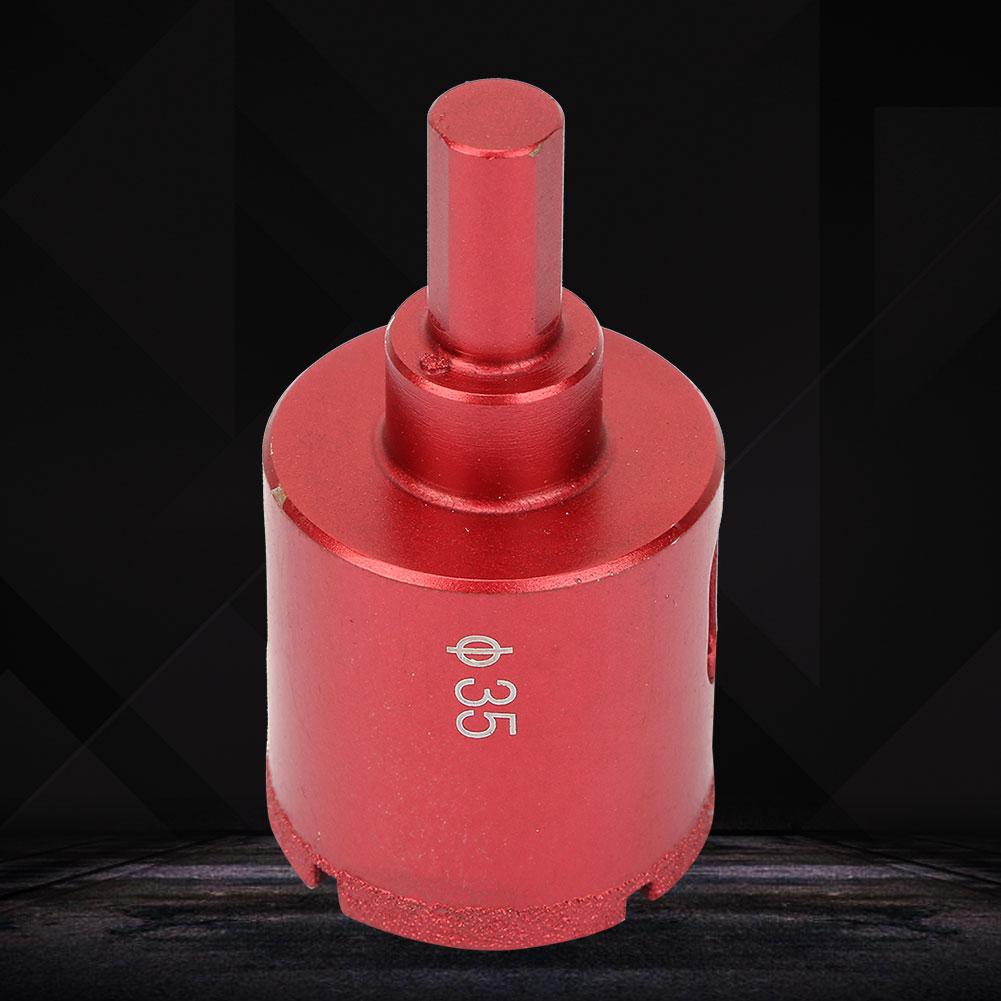 Brazed     Drill Bit Hole Opener For Marble Concrete Glass Tile Stone Drilling(35mm)