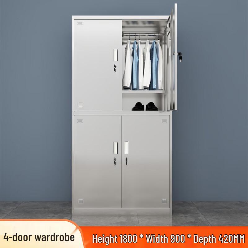 Taisite 24-Door Stainless Steel Employee Locker