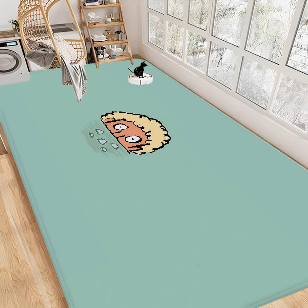 Art J-Jean J-Jullien Bathroom Mat Anti-slip Absorb Water Long Strip Cushion Bedroon Mat Welcome Doormat