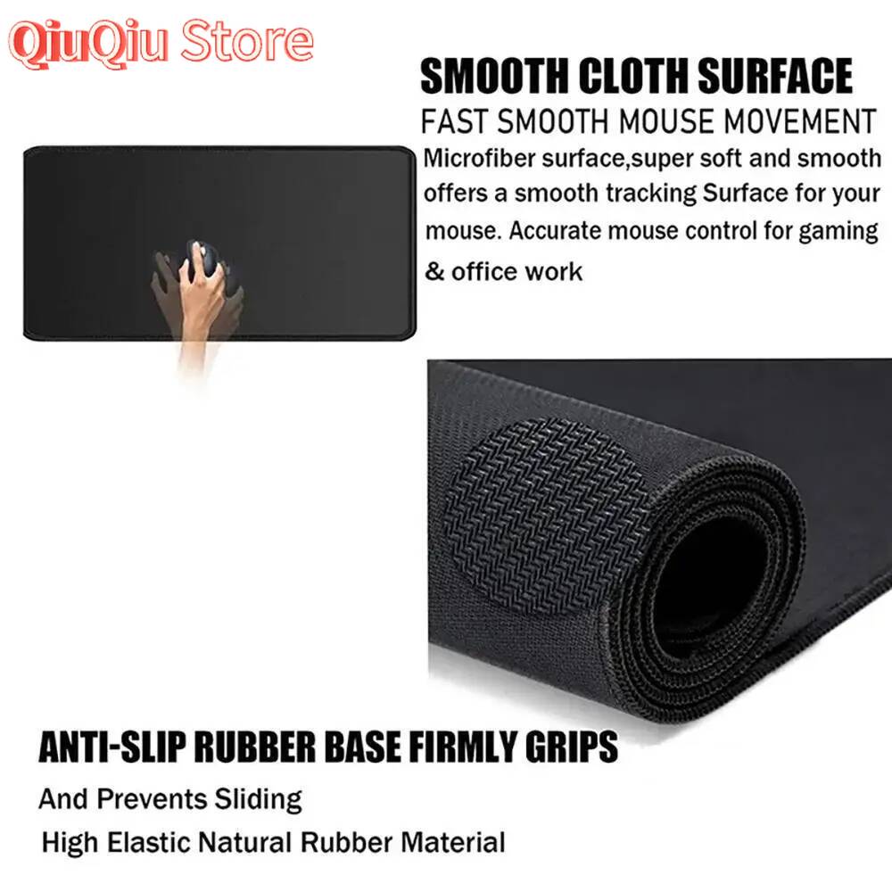 White Cool Sports Car Mouse Pad Large Gaming Anti-Slip Rubber Base Extended Desk Mat Gamer Office Computer Accessories Mousepad