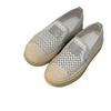 Mesh Hollow Breathable Fisherman Shoes Women's One-pedal Lazy Loafers 2025 Summer New Straw Biscuit Women's Shoes
