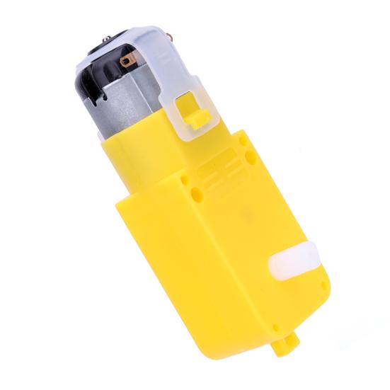 

Двохвальний редукторний двигун 3В-12В Високий крутний момент TT Мотор DIY Робот Розумний Автомобіль Іграшки Редукторний Двигун Запчастини жовтий