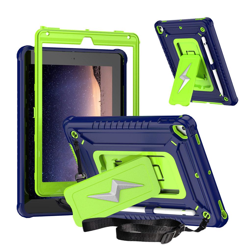 

For iPad 9.7 Case, Armor Rugged Stand Case For iPad 5th 6th 2017 2018 Air 1 2 iPad Pro 9.7 Shockproof Tablet Cover iPad Pro 9.7inch