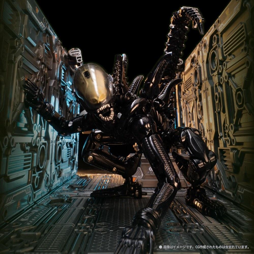 BEASTBOX INFINITY Series IB-13 Xenomorph Transforming Action Figure Alien Mecha Robot Cube Highly Articulated Gift for Children Boys Collectors 20th
