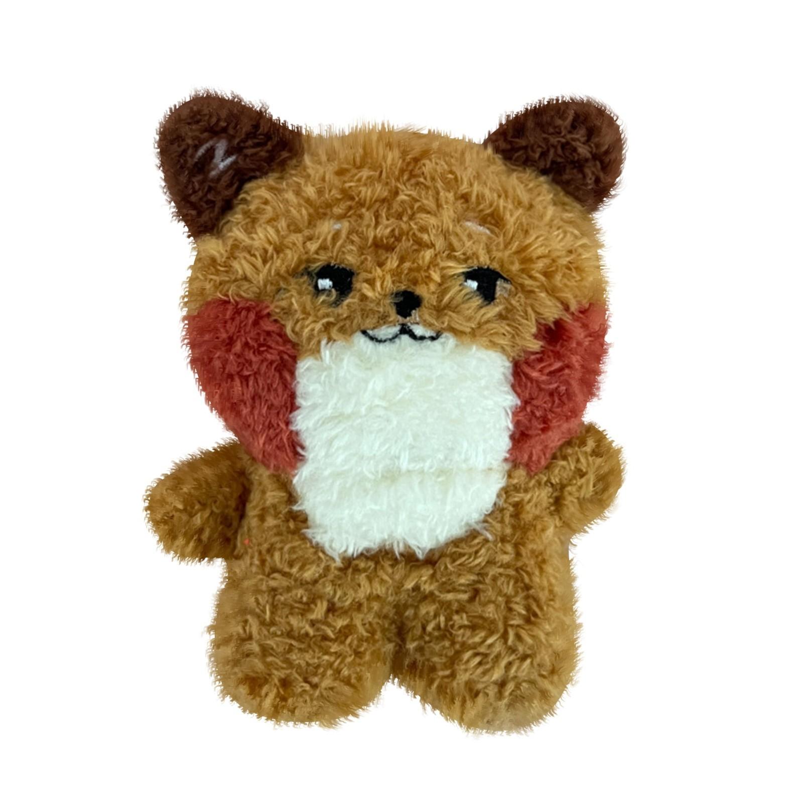 

Брелок для ключей с плюшевой игрушкой Idol Group, креативные декоративные украшения One Size