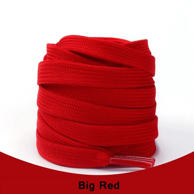 1Pair Solid Flat Shoelaces Sneakers Canvas Shoe laces Women Men Shoelace 21Colors Width 0.8cm Classic Laces for Shoes Strings