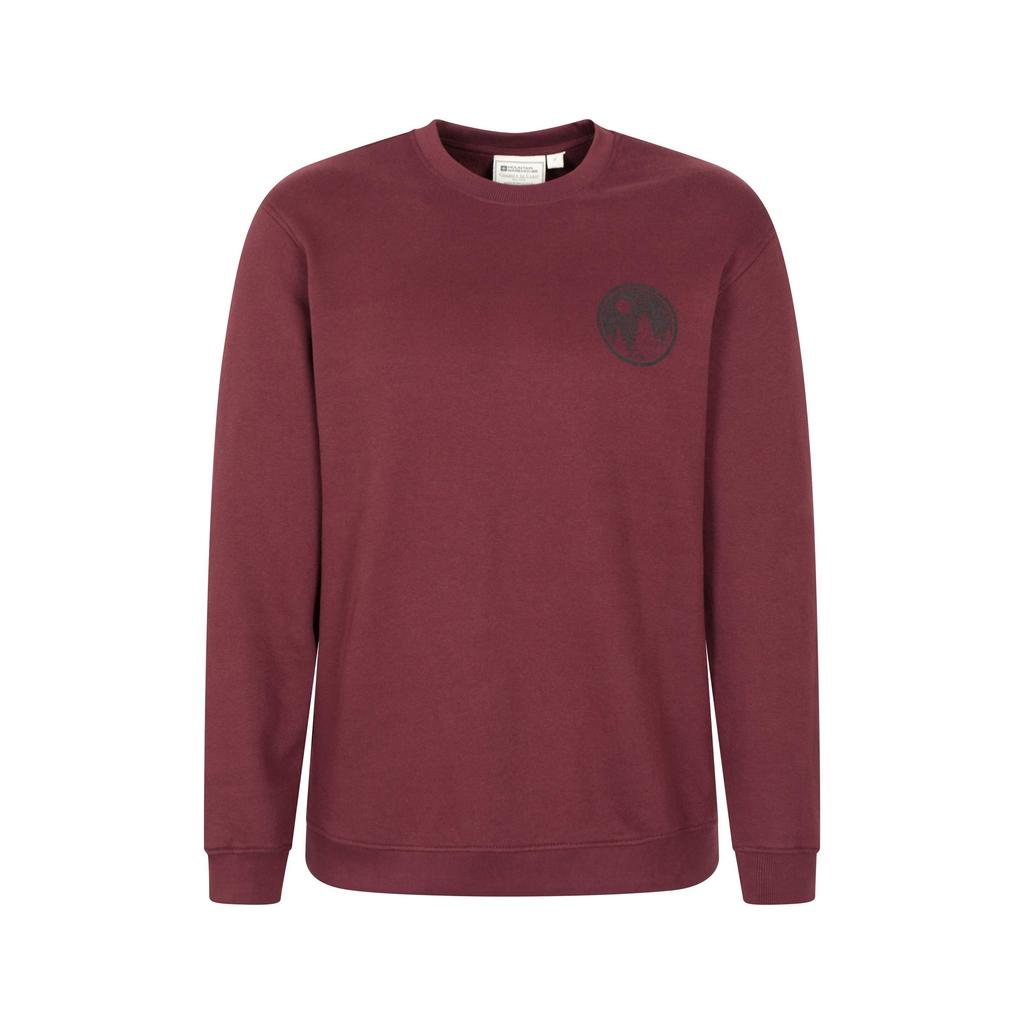 Mountain Warehouse Men's Mountain Crew Neck Sweatshirt
