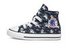 Chuck Taylor All Star Hook and Loop High Top High Top Toddler Shoes Marine Blue Infant And Toddler 766203C