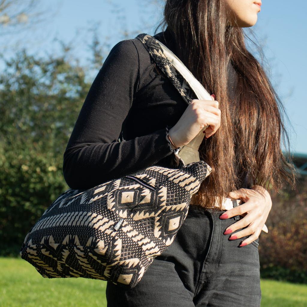 Jacquard Natural Bags – Desert Loom – Wander Muse Bag