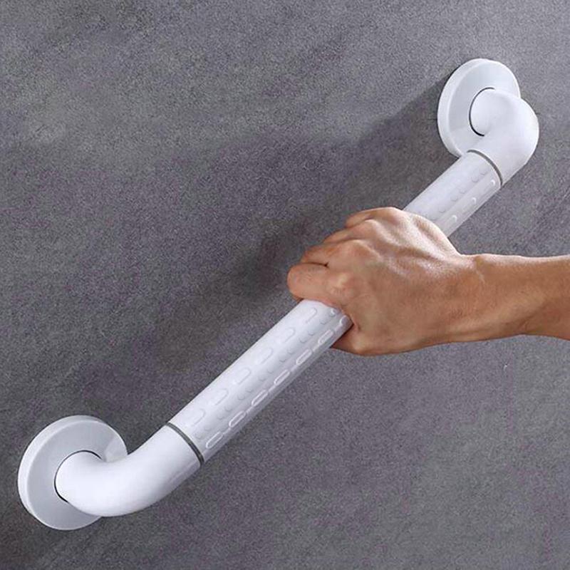Bathroom Grip Shower Tub Grab Bar Toilet Safe Handle Handrail Useful Shower Safety Support Handle Towel Rack