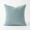 45x45 Size Pillowcase Set Striped Corduroy Throw Pillow Cover Classic Cushion Cover  Bed Decor