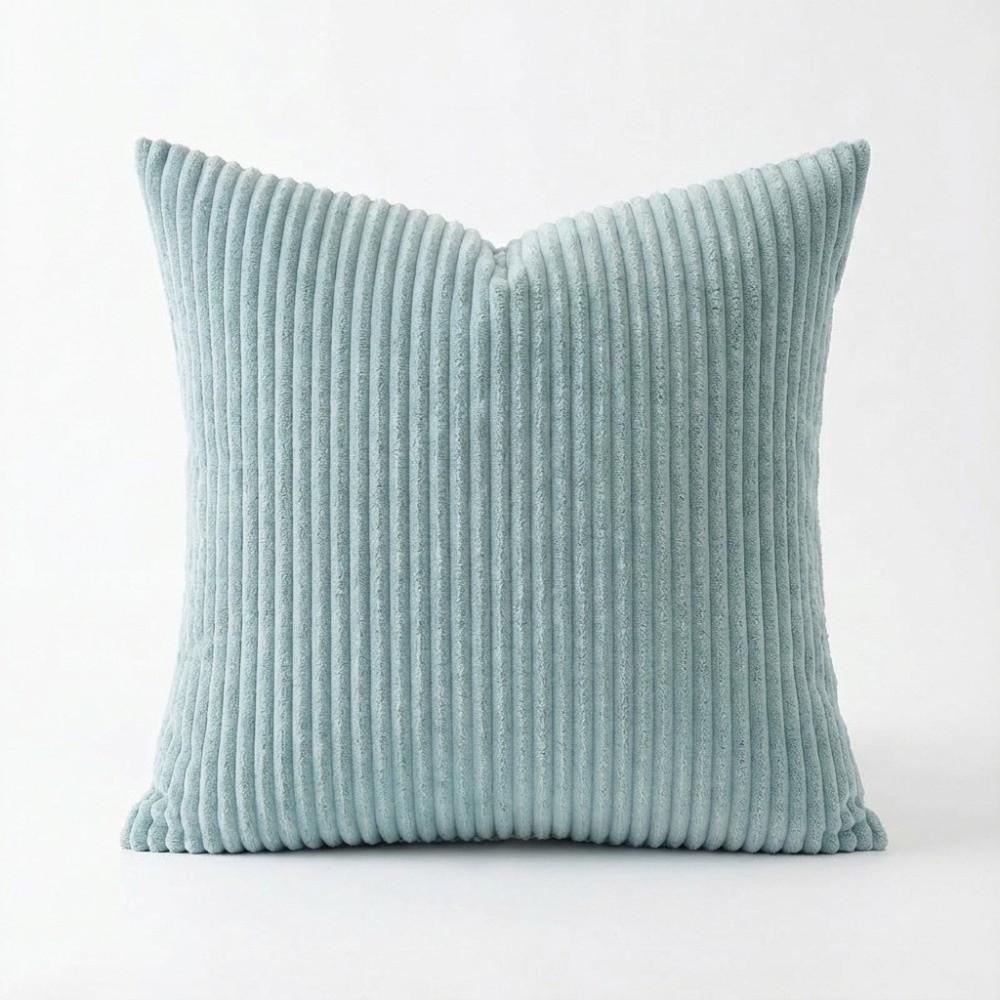 45x45 Size Pillowcase Set Striped Corduroy Throw Pillow Cover Classic Cushion Cover Bed Decor