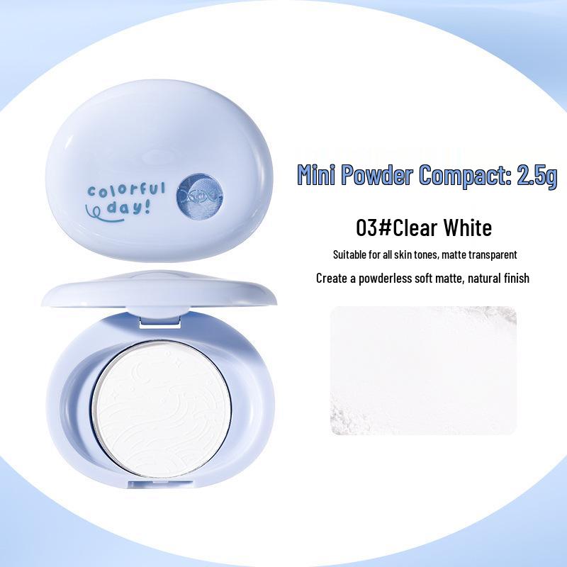 

XIXI Хмарний Острів Напівпрозора Пудра для Матування Шкіри - Пресована та Розсипчаста - М який Фокус для Фінішного Дотику та Корекції Макіяжу.