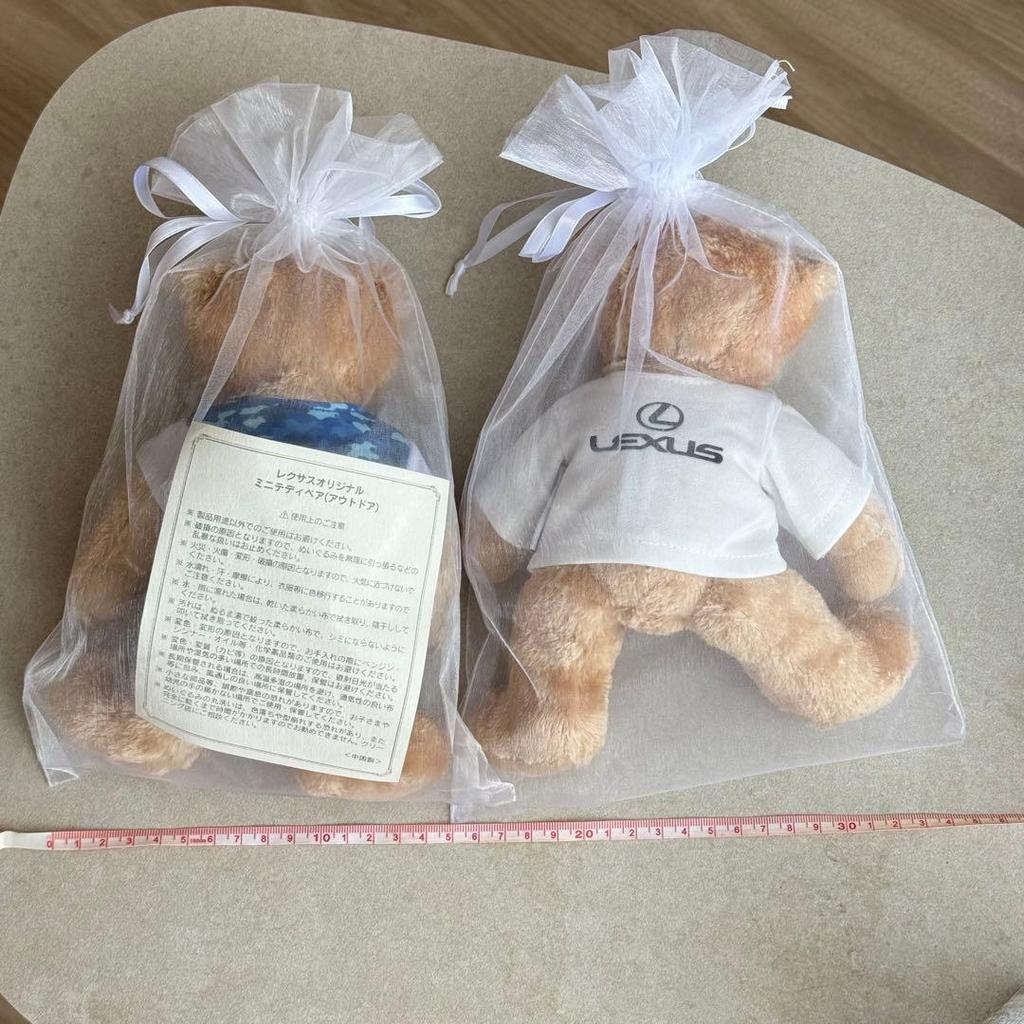 [USED] LEXUS Bear Lexus Plush Bear Outdoor Teddy Bear