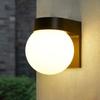 LED Outdoor Wall Lamp Waterproof IP65 No Radar Sensor Wall Sconce Porch Lamp Lighting Surface Mounted Porch Light Balcony Garden