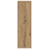 Plant Stand Set of 2 Artisan Oak Finish 25 x 25 x 80 cm Engineered Wood