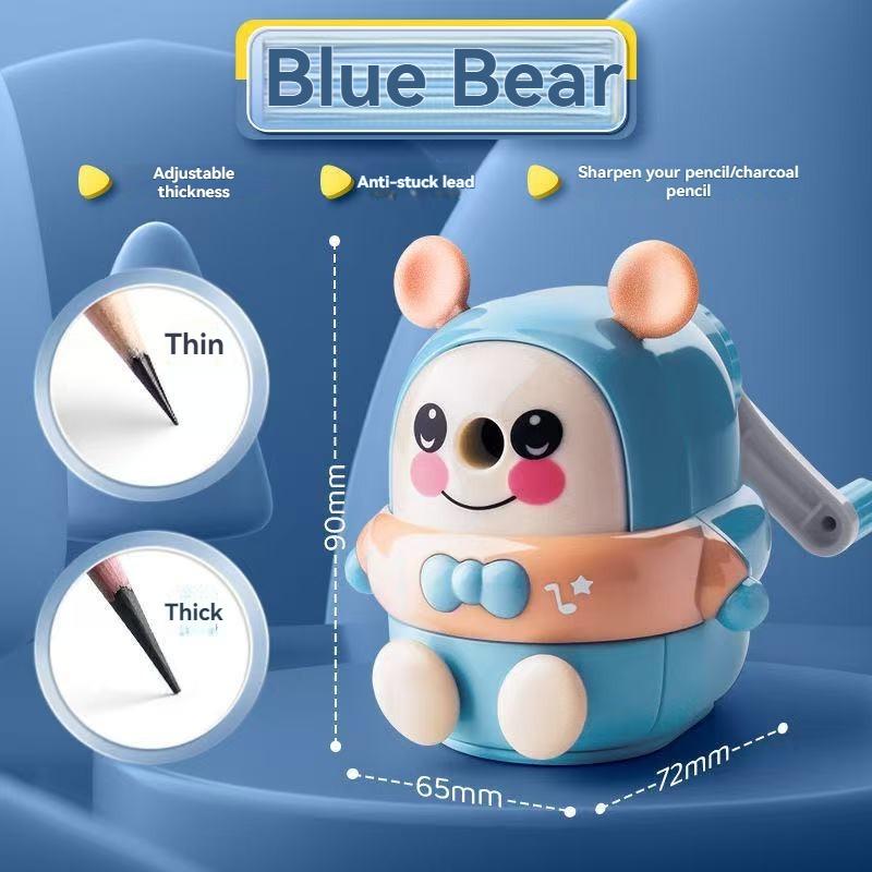 

Точилка для олівців для учнів початкової школи Ручна автоматична точилка для олівців Міцні канцелярські товари