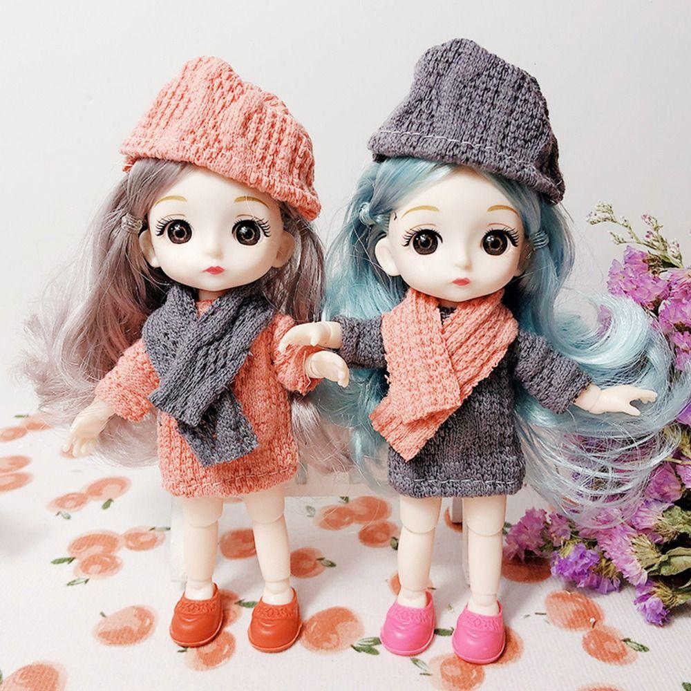 Casual Wear 16~17cm Doll Clothes 20 Styles 1/12 Doll Dress New High-end Dress Up  for 16~17cm Doll