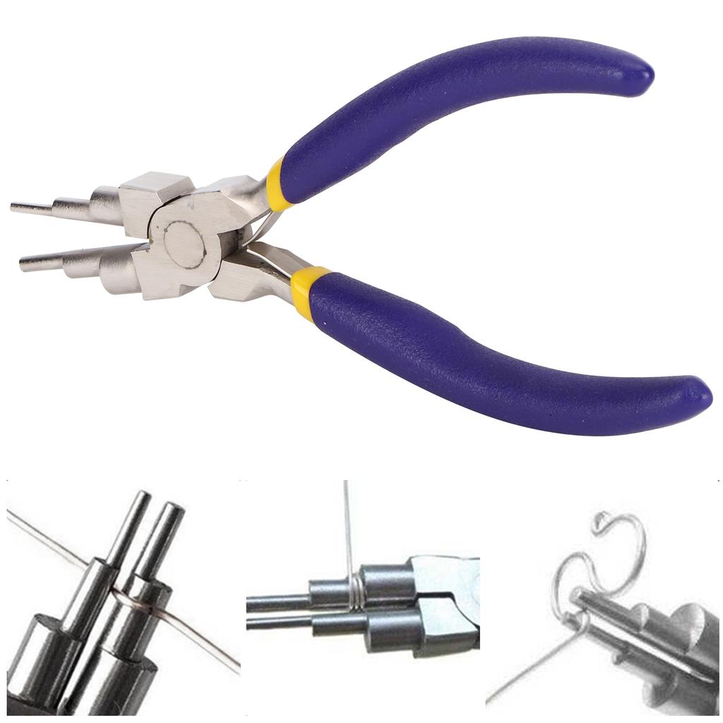 Round Nose Jewelry Pliers Carbon Steel Multifunctional Jewelry Making Hand Tool