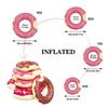 Inflatable Swim Rings Summer Swimming Pool Float Ring Beach Floatie Swim Party Toys for Fun Water Activities 1pc