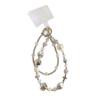 Pearl Bead Mobile Phone Lanyard Phone Charm Cellphone Strap Y2K Phone Chain  Bracelet Keychain