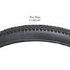 YunSCM Two 27.5 x 2.10 Tires, 27.5x2.10 52-584, Bicycle Tires, Suitable for 27.5" 2.10 Mountain Bikes and Cross Bikes, Y-038-A