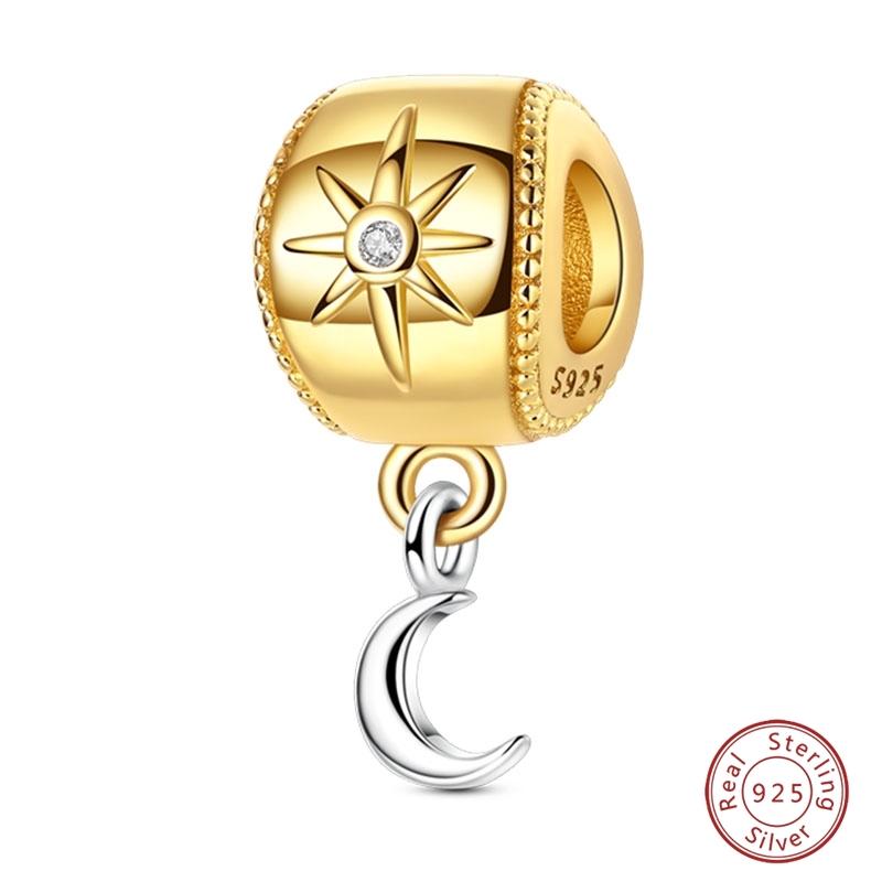 Argent S925 Chat Citrouille Carte à Jouer Ours de Diplôme Cheval de Mer 3mm Breloques Perles Design DIY Bijoux Fins