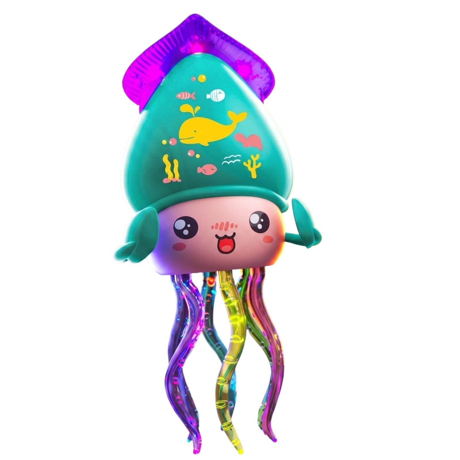 

Electric, Magical Dancing Jellyfish With Automatic Obstacle Avoidance And Light Toy For Children. One Size зелёный