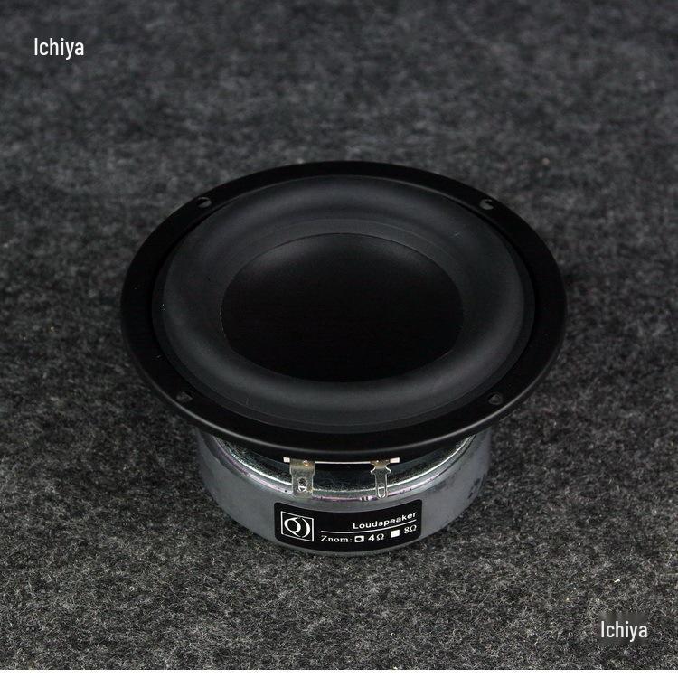 4-inch Long-Stroke High-Power Subwoofer: Soft, Elastic Bass Audiophile Speaker