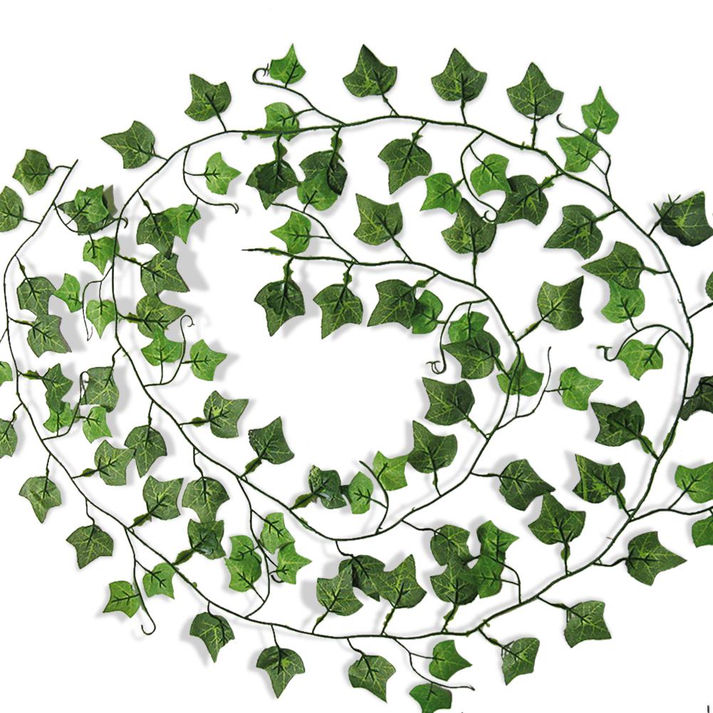 Artificial rattan leaves, plastic rattan, sweet potato, fake ivy