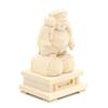 Kuritas Spezielle Buddhistische Statue [Verschiedene Tenjin] Stehende Daikokuten Statue Aus Hinoki-Holz (Gesamthöhe: Ca.. 14cm, Breite: 8,5 cm, Tiefe: