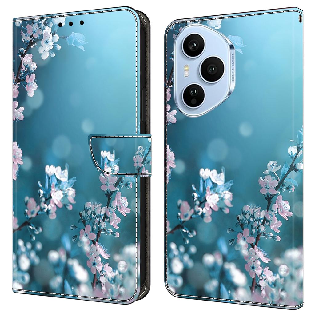Für Honor 400 Pro 5G (Global) Hülle 3D-Muster PU-Leder Brieftasche Handyhülle mit Ständer