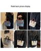 Korean Style Tie-Dye Crossbody Shoulder Bag - Retro Texture, Versatile & Casual for Women