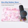 Kawaii Game Rubber Mat Cute Mousepad Non-slip Table Mat Anime Pink Rilakkuma Office Computer Accessories Speed Desktop Mouse Pad