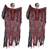 Halloween Hanging Skeleton Ghost Gauze Pendant Horror Decoration DIY Haunted House Party Props Yard Garden Ornaments